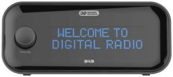 Acoustic Solutions DAB Clock Radio.